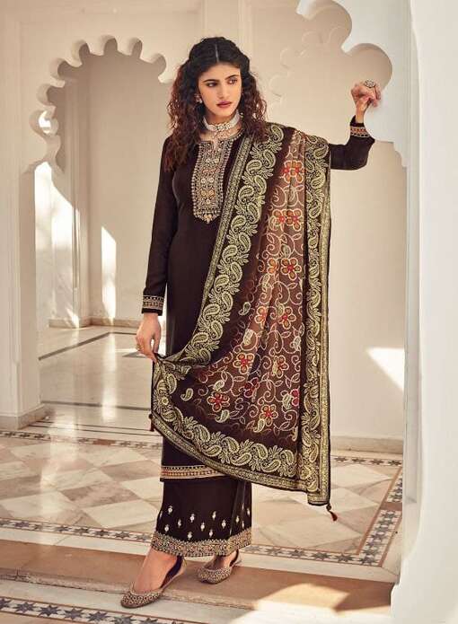 buy Pakistani Plazzo Style Suits Online