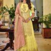 Pakistani Style Palazzo Embroidered Suit Online in Canada