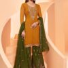Pakistani Plazzo Suit in Georgette Online in Canada USA UK Australia New Zealand France Mauritius
