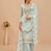 Georgette Salwar Suit Embroidered Online in Canada USA UK Australia New Zealand France Mauritius