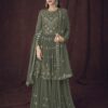 Pakistani Plazzo/Sharara Designer Dress online Embroidered Online in Canada USA UK Australia New Zealand France Mauritius.