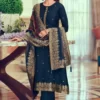 Office Wear Casual Salwaar Kameez in Jacquard Online in Canada USA UK Australia New Zealand France Mauritius