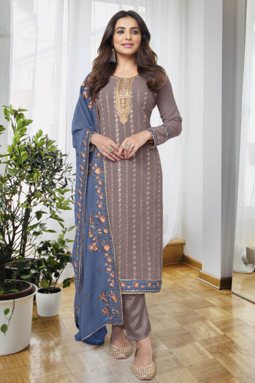 Ethnic Salwar Suits Embroidered Premium online in Canada USA UK Australia New Zealand France Mauritius.