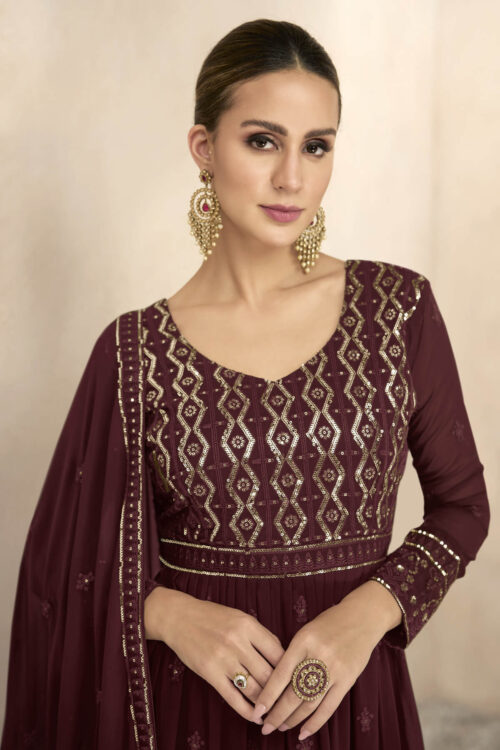 Festive Collection Embroidered Palazzo Suits online in Canada USA UK Australia New Zealand France Mauritius