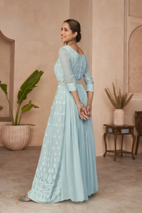 Fancy Designer Anarkali Gown online in India USA Canada Australia UAE Mauritius