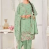 Pakistani Embroidered Faux Georgette Suit online in USA UK Canada India UAE Malaysia Mauritius