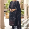 Pakistani Style Fancy Georgette Embroidery Suits Online in USA UK India Australia