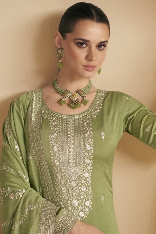 Premium Salwar Suits Embroidered in Silk in USA UK Canada