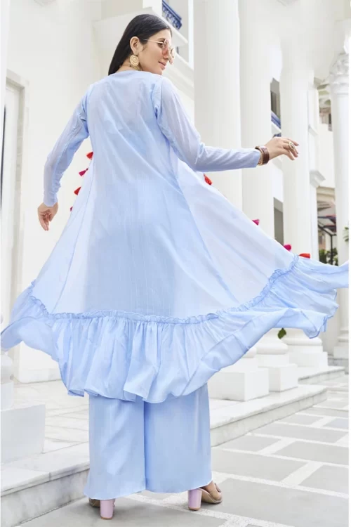 Cape Style Palazzo Dress online in CANADA USA UK INDIA