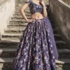 Purple Designer bridesmaid Lehenga Choli Online in USA UK Canada Australia India