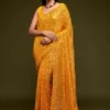 Party Wear Sizzling Georgette Sarees Online in USA UK Canada Australia India worldwide